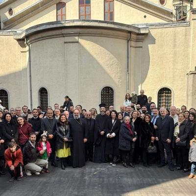 Celebration of the Sunday of Orthodoxy at the Great Community of Stavrodromi with the Participation of Faithful from Antioch (9 Mar, 2025)